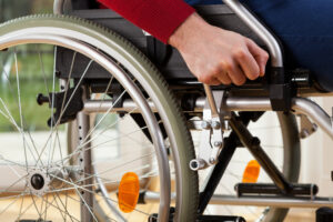 Special Needs Trust-Close up of wheelchair
